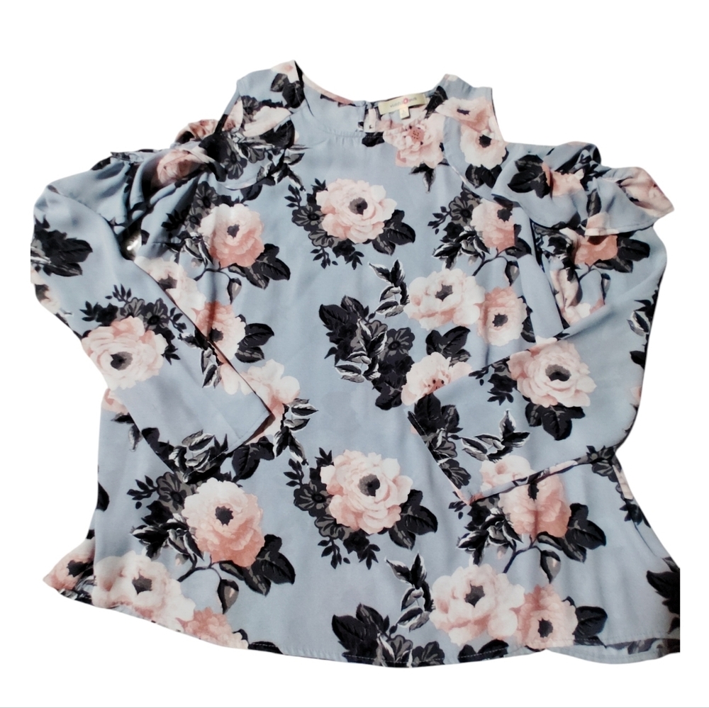 Wishful Park Women's cold shoulder top, blouse.